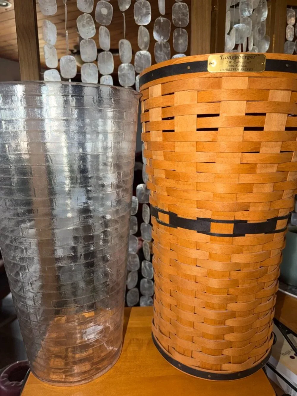 Longaberger JW (NEW) Umbrella Basket & Protector - Picture 5 of 8